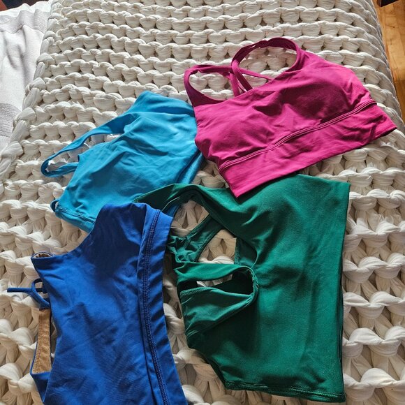 Lululemon bra tops XXS never or barely worn - Picture 1 of 5